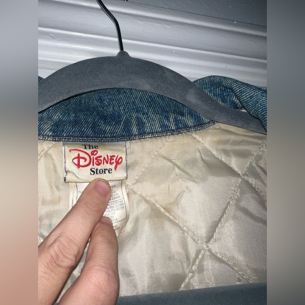 Vintage Disney Store Varsity Letter Jacket Mickey Sz medium - Picture 6 of 11